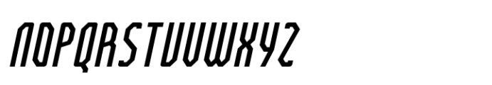 Bilokos Compressed Italic Font UPPERCASE