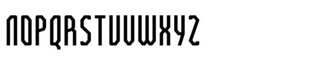 Bilokos Compressed Font LOWERCASE
