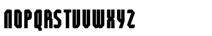 Bilokos Exta Bold Compressed Font LOWERCASE
