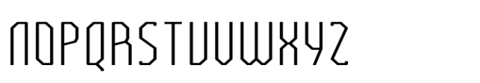 Bilokos Extra Light Expanded Font LOWERCASE