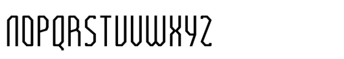 Bilokos Light Condensed Font UPPERCASE