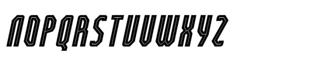 Bilokos Pro Pun Bold Compressed Italic Font UPPERCASE