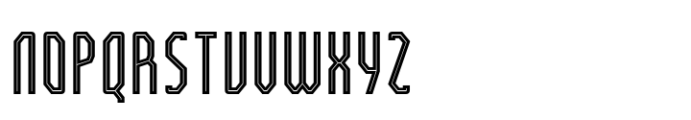 Bilokos Pun Compressed Font LOWERCASE