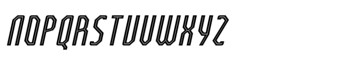 Bilokos Pun Condensed Italic Font UPPERCASE