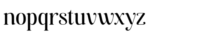 Bilona Light Font LOWERCASE