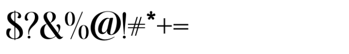 Bilona Regular Font OTHER CHARS