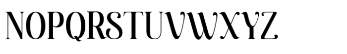 Bilona Regular Font UPPERCASE