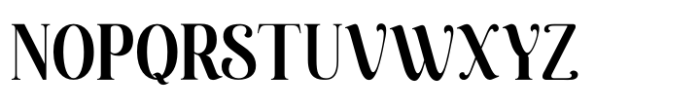 Bilona Semi Bold Font UPPERCASE