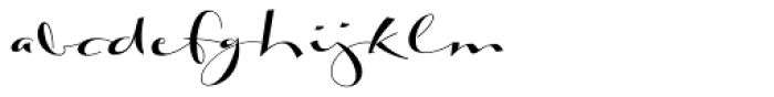 Biloxi Calligraphy Font LOWERCASE