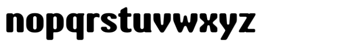 Bimble Bold Font LOWERCASE