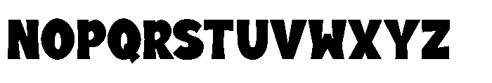 Bimo Toon Font UPPERCASE