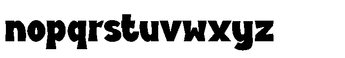 Bimo Toon Font LOWERCASE
