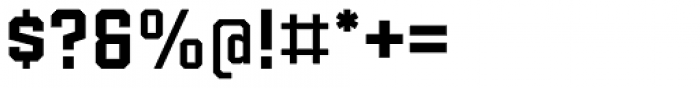 Binaria Black Font OTHER CHARS