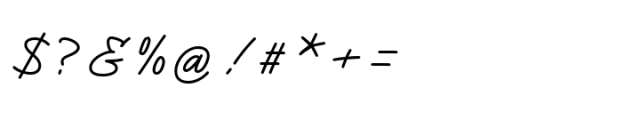 Binford Light Font OTHER CHARS