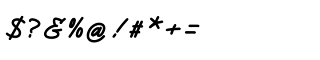Binford Regular Font OTHER CHARS