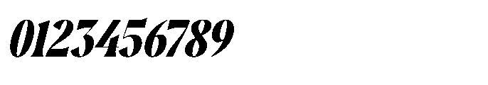 Bingers Italic Font OTHER CHARS