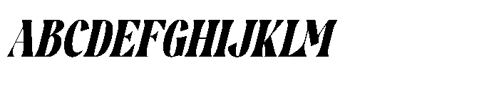 Bingers Italic Font UPPERCASE