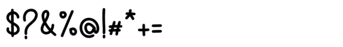 Bingo Heyho Mono Reg Font OTHER CHARS