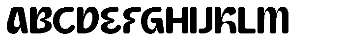 Bingo Mood Regular Font UPPERCASE