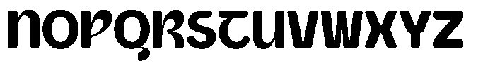 Bingo Mood Regular Font UPPERCASE