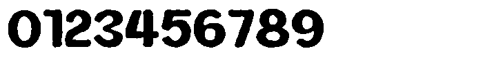 Bingo Mood Rough Font OTHER CHARS