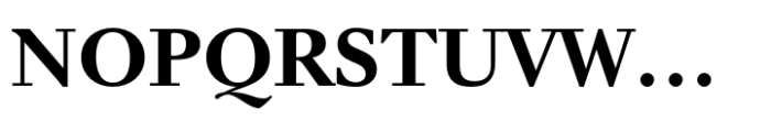 Bingo Serif Std Bold Font UPPERCASE