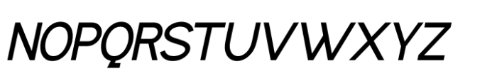 Bingoy Italic Font UPPERCASE