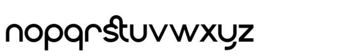 Bingoy Regular Font LOWERCASE