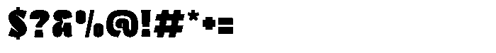 Bingro Black Font OTHER CHARS
