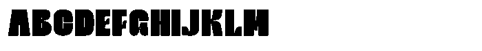 Bingro Black Font UPPERCASE