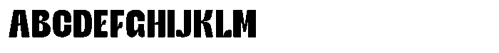 Bingro Bold Font UPPERCASE