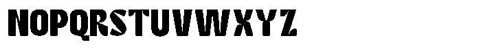 Bingro Bold Font UPPERCASE