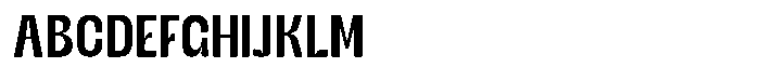 Bingro Medium Font UPPERCASE