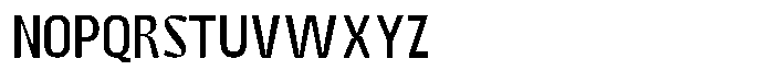 Bingro Regular Font LOWERCASE