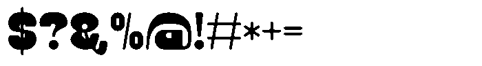 Binko Font OTHER CHARS