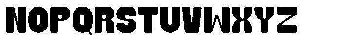 Binko Font LOWERCASE