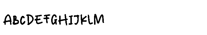 Binky Twist Font UPPERCASE