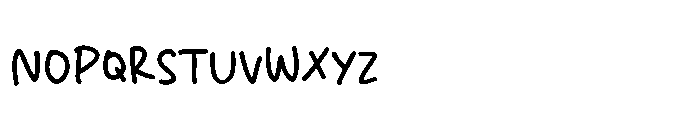 Binky Twist Font UPPERCASE
