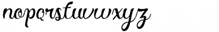 Binlay Regular Font LOWERCASE