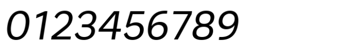 Binoma Oblique Font OTHER CHARS