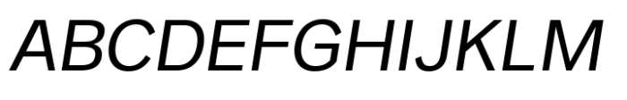 Binoma Oblique Font