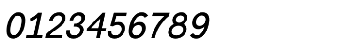 Binomic Slanted Regular Font OTHER CHARS