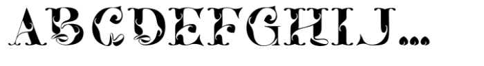 Biochy Regular Font UPPERCASE