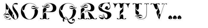 Biochy Regular Font UPPERCASE