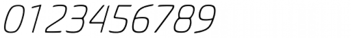 Biome Pro Narrow ExtraLight Italic Font OTHER CHARS