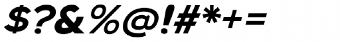Biondi Sans Bold Italic Font OTHER CHARS