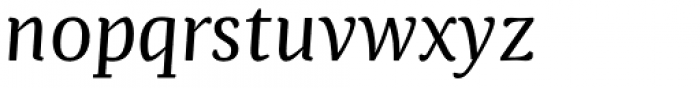 Bionik Italic Font LOWERCASE