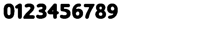 Biorne Rounded  Bold Font OTHER CHARS