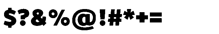 Biotrip Sans Black Font OTHER CHARS