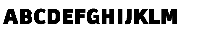 Biotrip Sans Black Font UPPERCASE